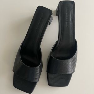 PRINCESS POLLY SNAKE PRINT SANDALS